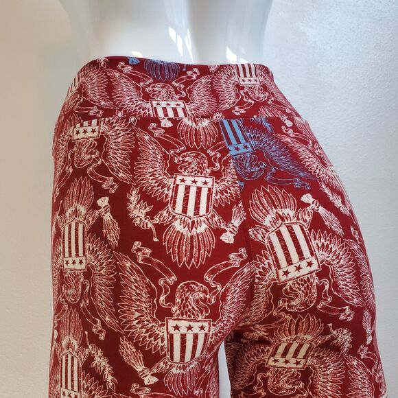 NEW LuLaRoe Red Eagle Leggings - Picture 4 of 8